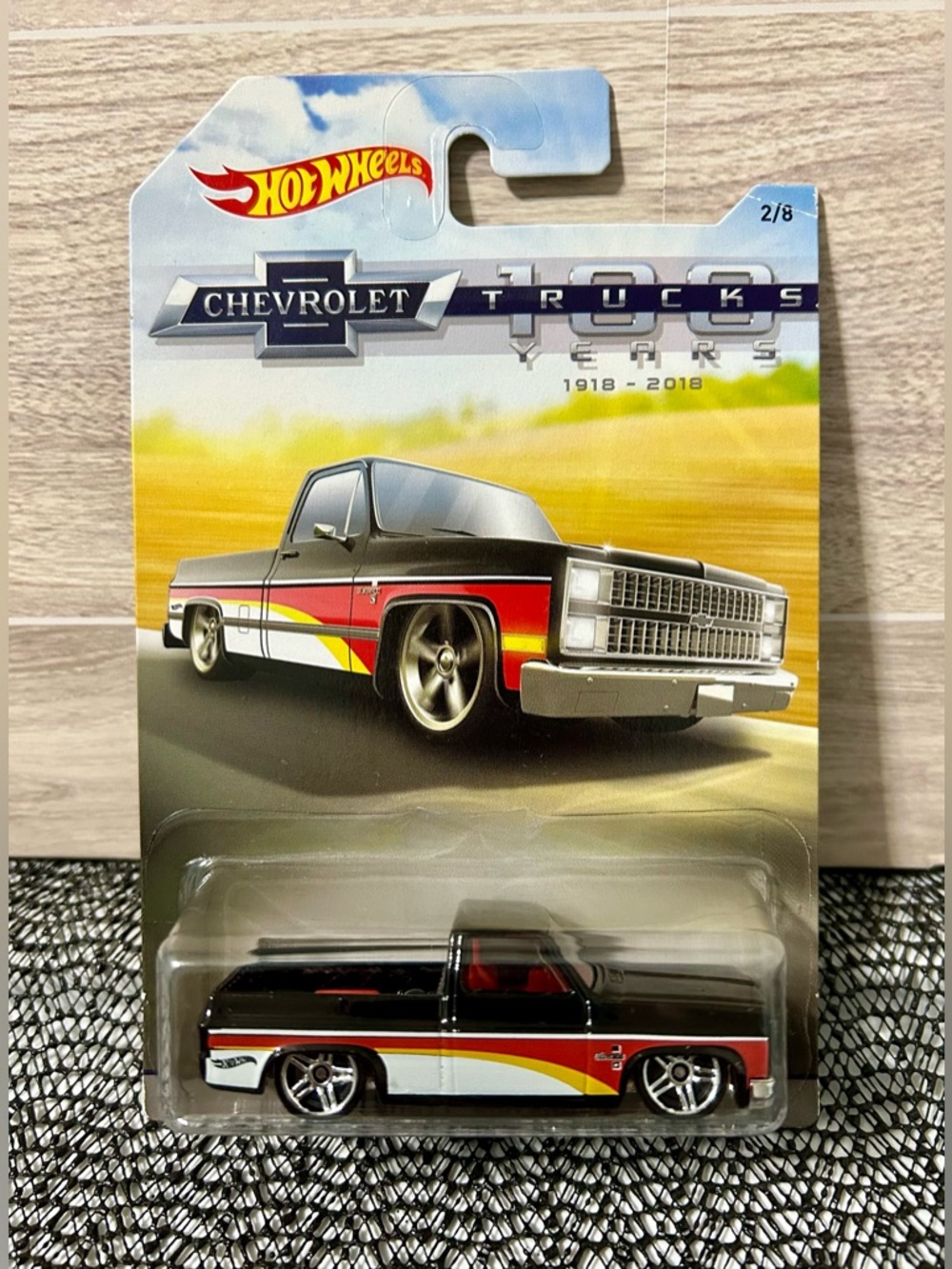 Hot Wheels 83 Chevy Silverado 100 years Trucks Edition - Picture 2 of 8